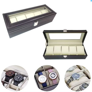 Estojo Organizador para Relógios com Suporte – Unissex Caixa Organizadora para Armazenamento de Relógios com Suporte em Oferta na Shopee