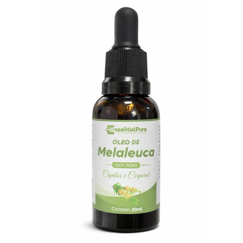 Óleo de Malaleuca 30m puro vegetal Corporal - Essential Pure em Oferta na Shopee