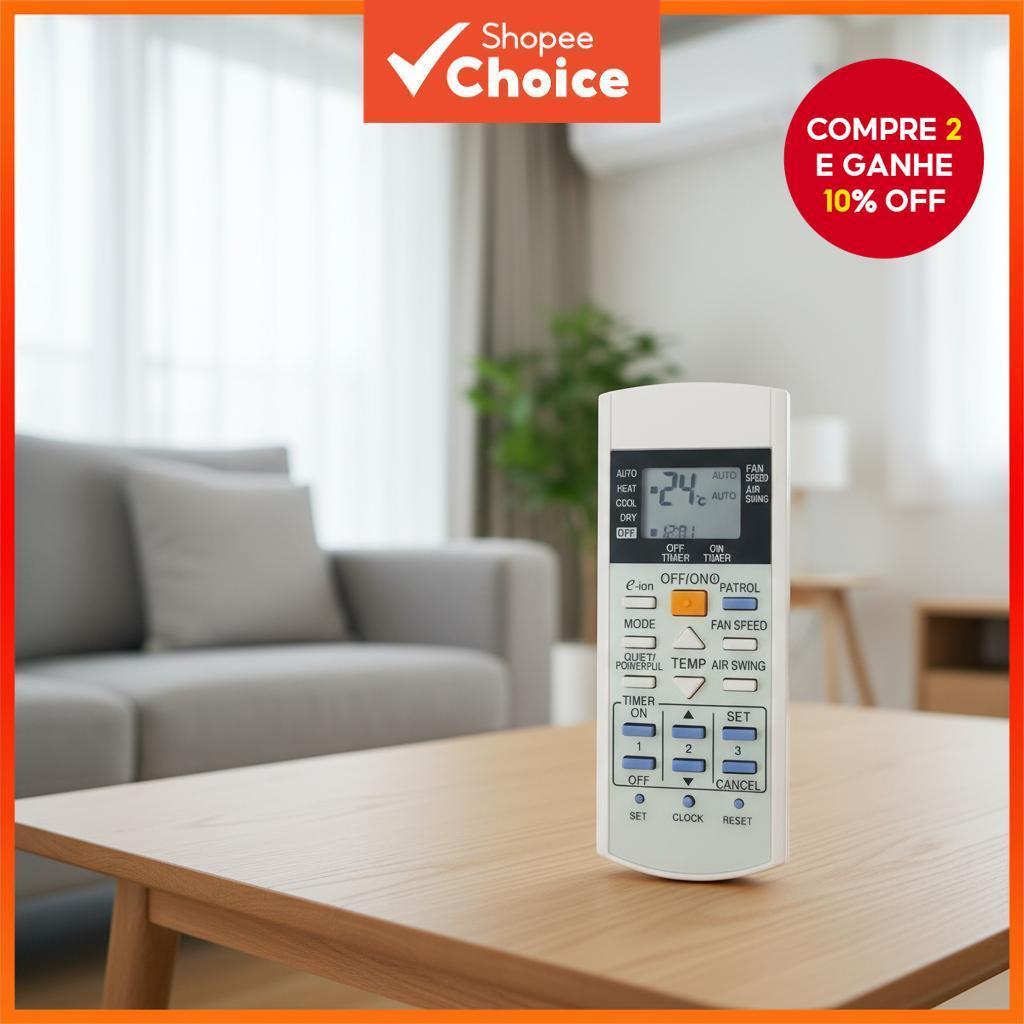 Unidade de Controle Remoto para Ar Condicionado Panasonic com Função de Patrulha A75C3298 A75C3060 A75C3182