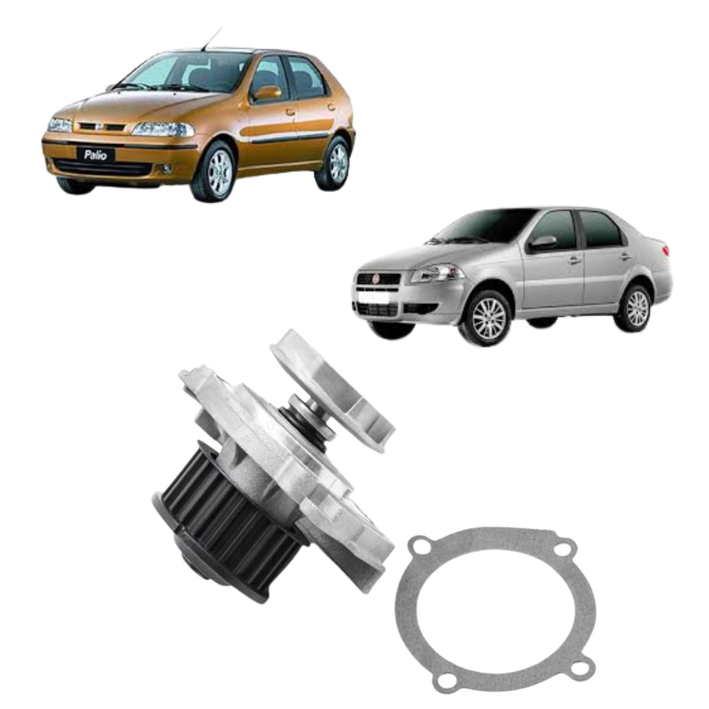 Bomba Água Para Motor Fiat Palio Fire 1.0 1.3 1.4 8v E 16v Doblo Fiorino Siena Uno Strada em Oferta na Shopee