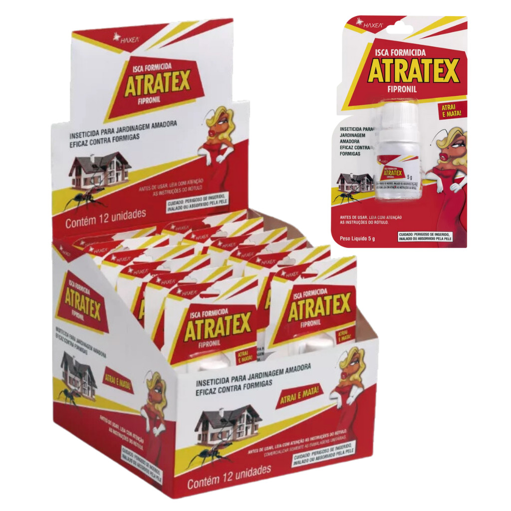 Atratex Isca Formicida 12 X 5gHaxea