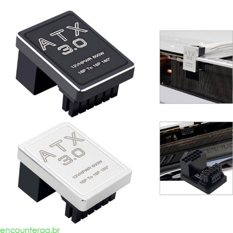 Conectores Placa Gráfica Encountera Toolless PCIe5 0 Para Caixa Pequena PC E Energia Estável