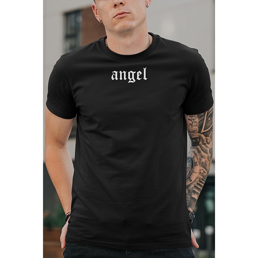 Camiseta Roxa Angel Unissex Streetwear