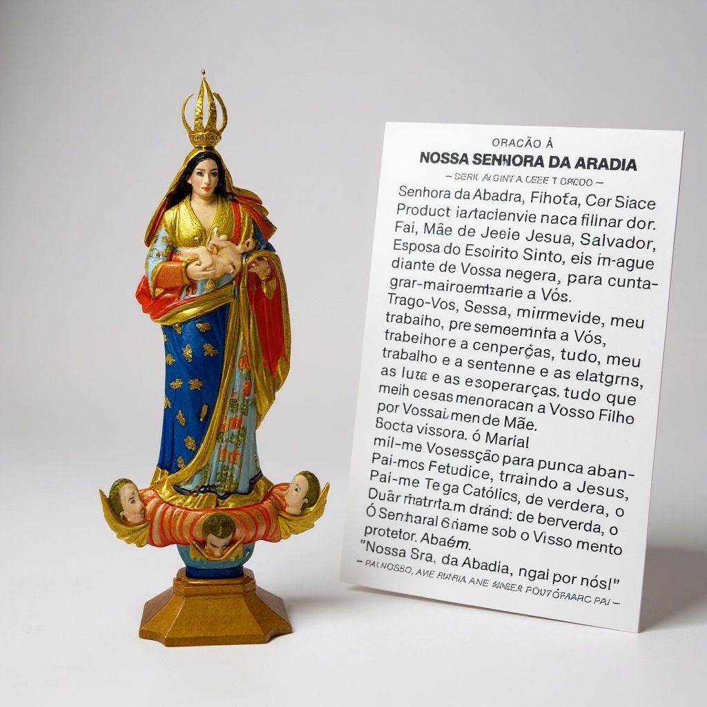 100 Santinho Folheto Oração Nossa Senhora Da Abadia