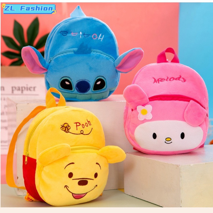 Mochila Adorável Para Estudantes Da Escola De Jardim De Infância Plush