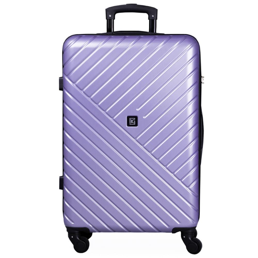 Mala Média 23 Kg ABS 4 Rodas 26" Detroit Lilás