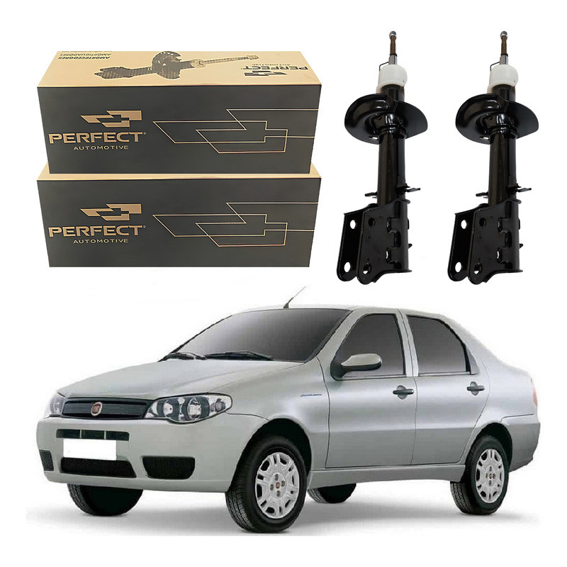 Par Amortecedor Dianteiro Siena 1.0 8v 2005 A 2012