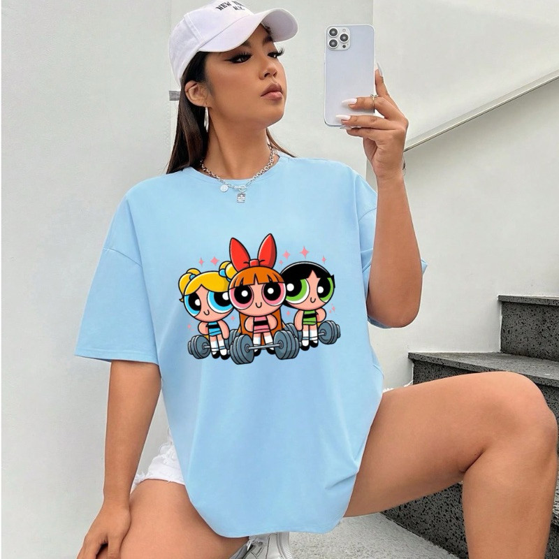 Camisa Feminina Camiseta Academia Barra Fitness Super Poderosa Lançamento Blusão