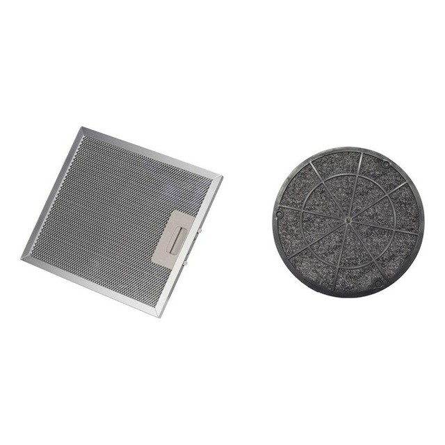 Kit Suggar: 3 Filtros Alumínio Depurador Slim 80cm + Filtro Carvão Depurador Slim