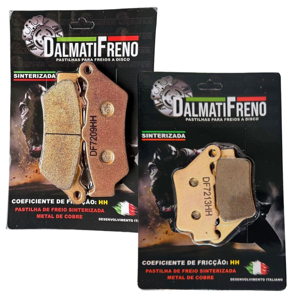 KIT PASTILHA DE FREIO ROYAL ENFIELD Himalayan 450 MID / PREMIUM / TOP