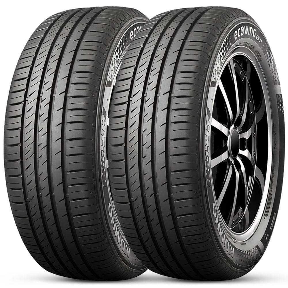 Kit 2 Pneu Aro 17 225/45R17 Kumho 91W TL Ecowing ES31 em Oferta na Shopee