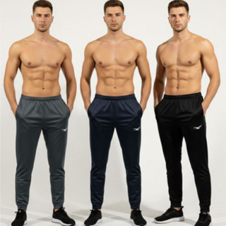 Kit 3 Calças Jogger Forrada Com Bolsos Calça Masculina Para Treino Casual Slim Fit Calça de Homem em Oferta na Shopee