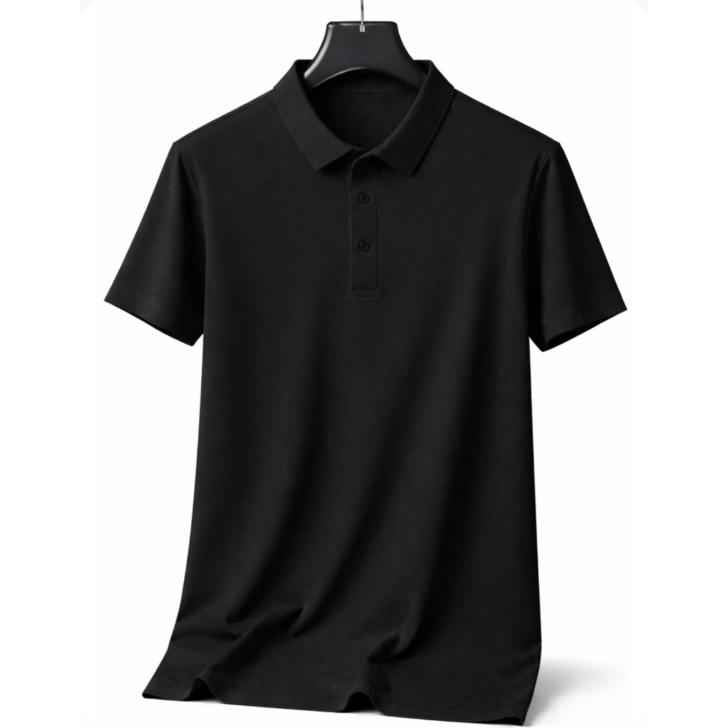 Camiseta Masculina Polo Camiseta Poliamida Tecido Malha Fria Dry Fit