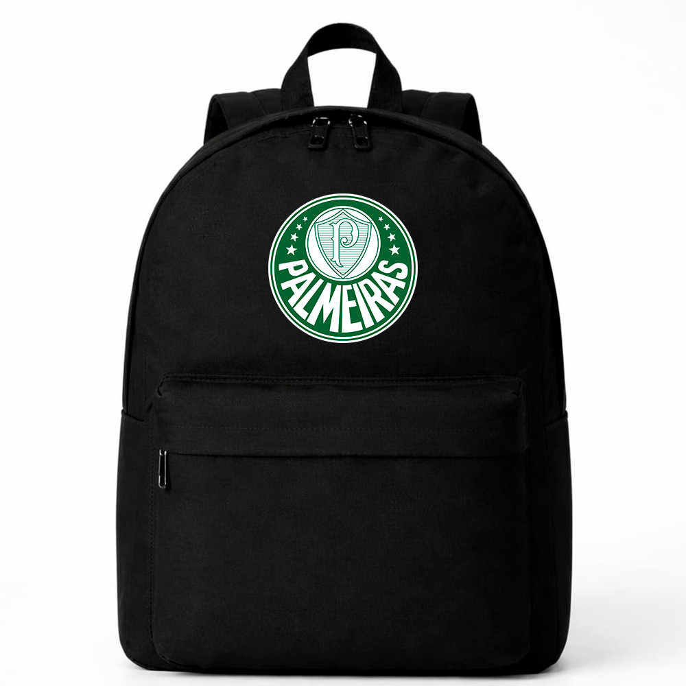 Mochila Escolar Esportiva futebol mancha alvi verde universitaria Trabalho Adulto Infantil Kids Moderna Reforçada