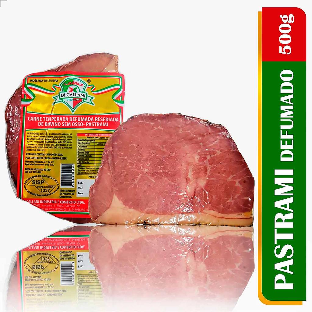 Pastrami Bovino Tradicional 500g - Di Callani (pedaço) em Oferta na Shopee