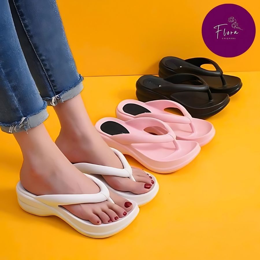 Tamanco Feminino Idosa Chinelo Ortopédico Macio Esporão Massageador Leve e Confotável Idoso