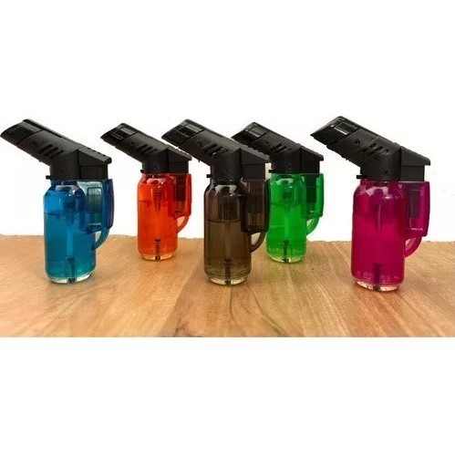 Kit 2 Mini Maçarico Portátil Recarregável Super Chama Artesanato Cozinha 1300 Graus em Oferta na Shopee