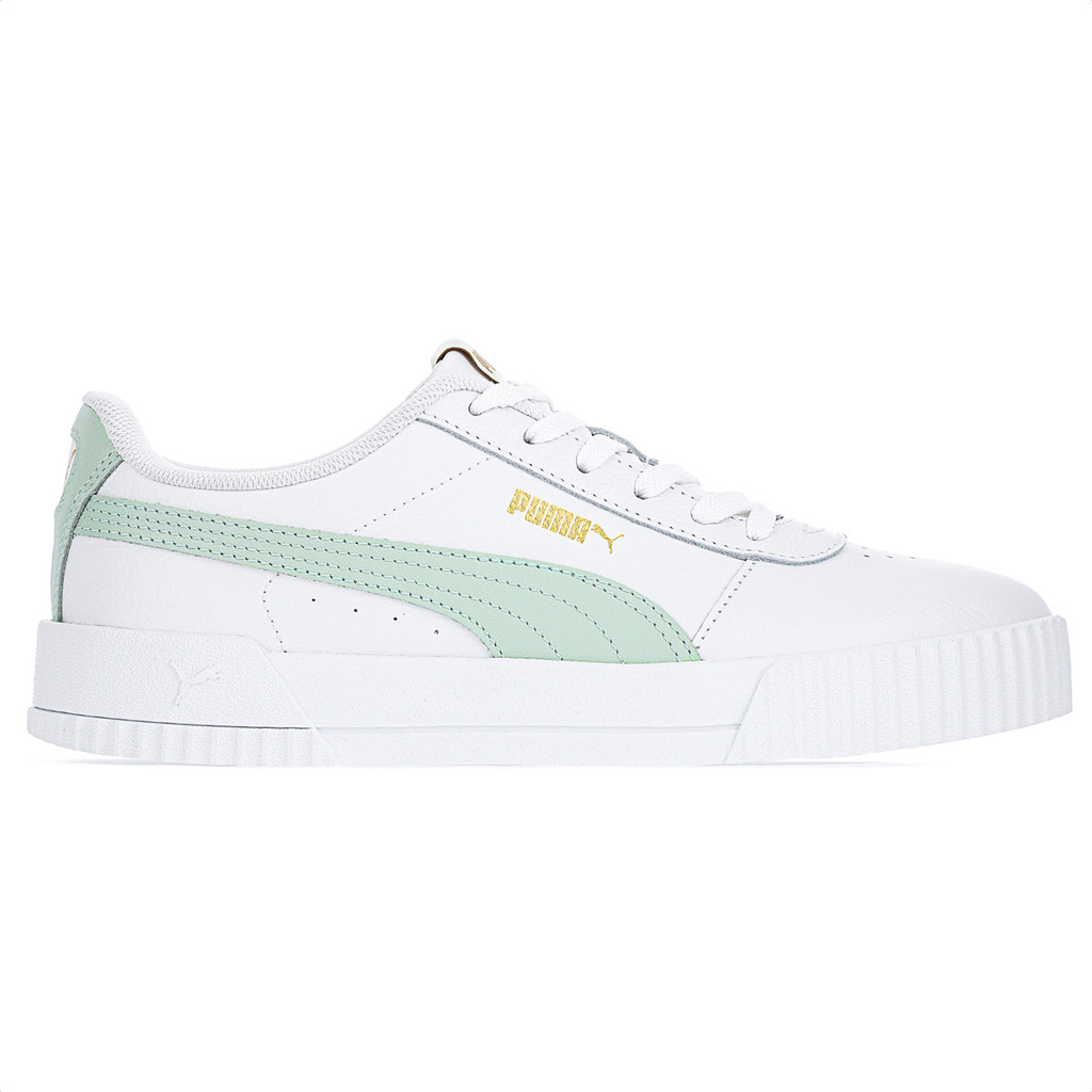 Tênis Puma Carina L BDP Branco e Verde - Feminino