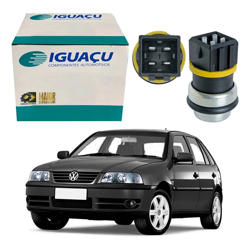Sensor Temperatura Agua Gol 1.0 Sem Ar 2000 A 2005
