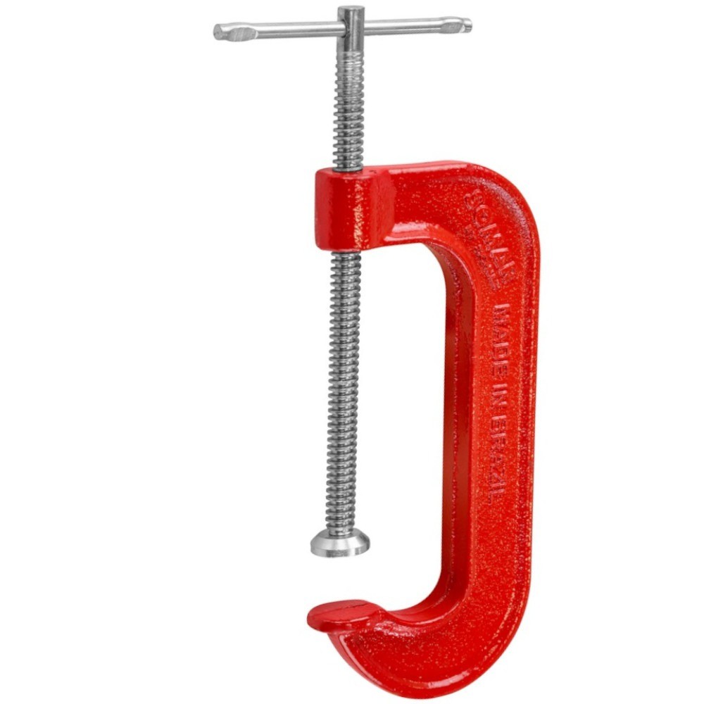 Grampo tipo C para marceneiro n° 3 - 10009009 - Somar