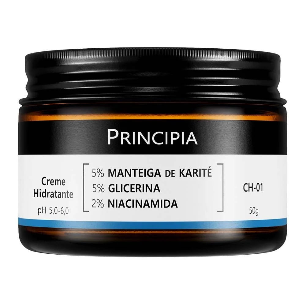 Creme Hidratante Principia CH-01 50g em Oferta na Shopee