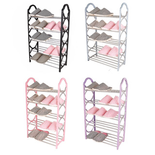 Sapateira 5 Andares Plástico Ferro Organizador Compacto Calçado Casa Móvel Multiuso Lavanderia tênis em Oferta na Shopee