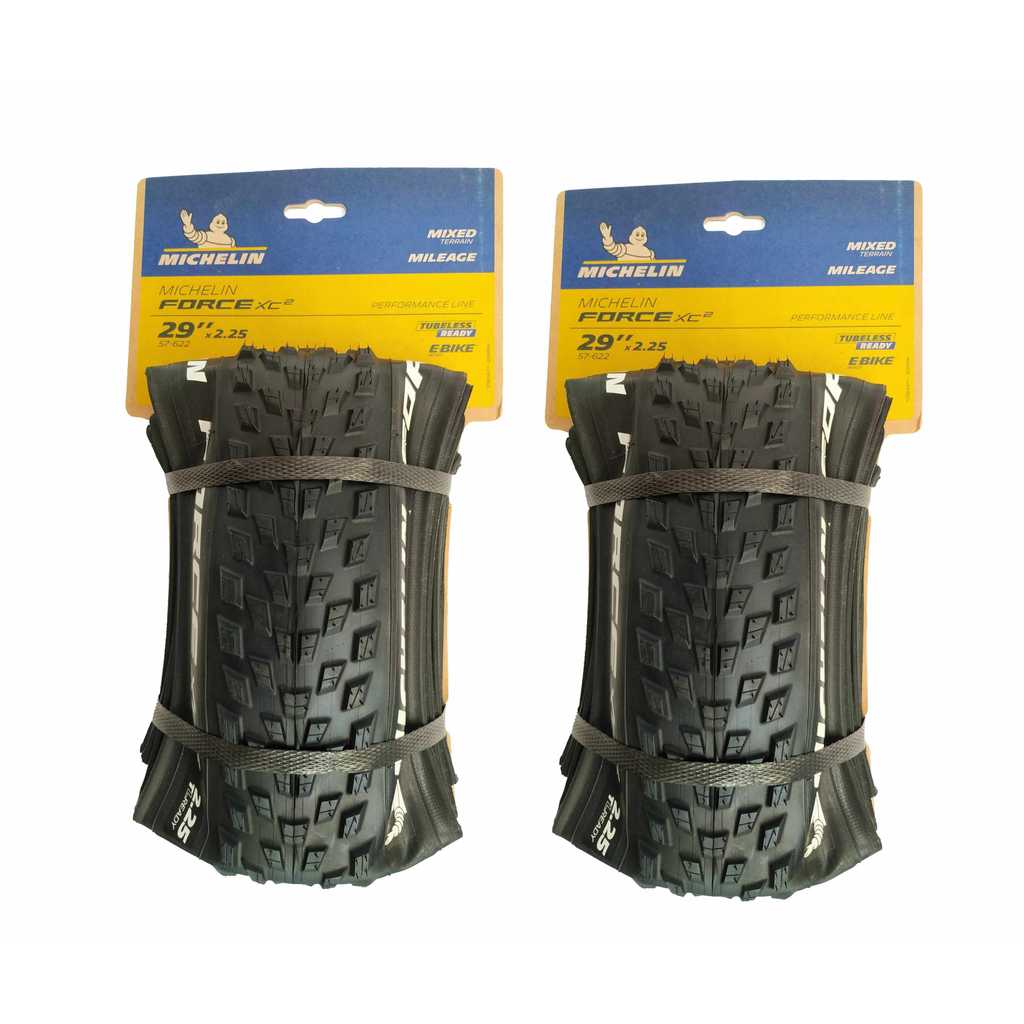 Par de Pneu Michelin Force Xc2 Performance 29x2.25 Tubeless em Oferta na Shopee