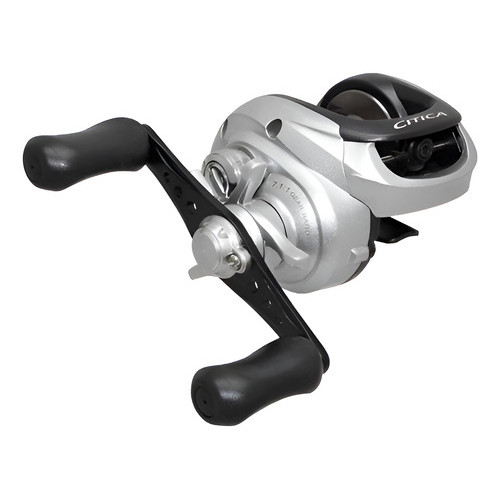Carretilha Perfil Baixo Shimano Citica 200 G7  (direita) Cinza Direito