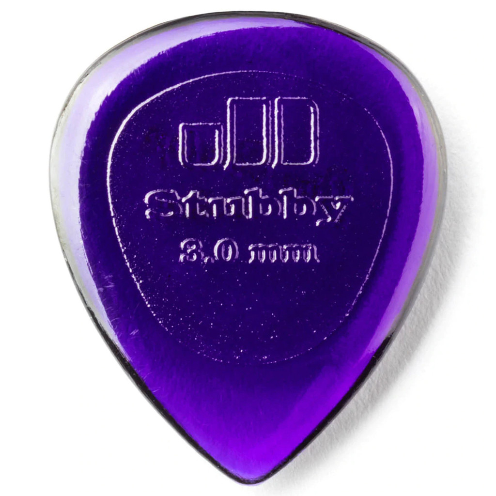Palheta Stubby 3.0mm Roxa U.S.A Jim Dunlop Unidade Cod. 1853