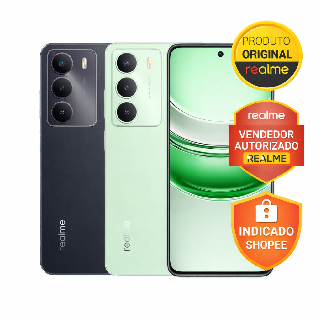 Celular Smartphone Realme C71 (5G) 128GB/6GB 256/8GB Ram Global - Revendedor Autorizado Realme