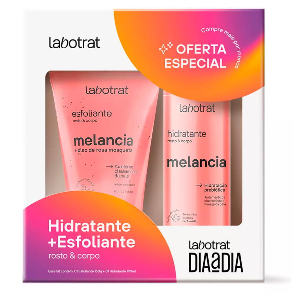Kit Banho Labotrat Dia A Dia Esfoliante E Hidratante Melancia em Oferta na Shopee