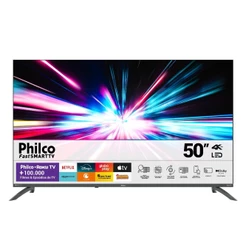 Smart TV Philco PTV50VA4REGB 4K UHD 50" Roku TV Compatível com Alexa e Google As