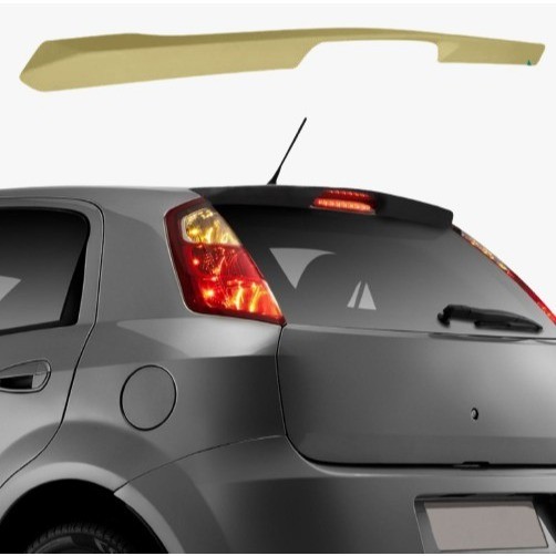 Aerofólio Fiat Punto 2008 2009 2010 2011 2012 Á 2014 Para Pintura