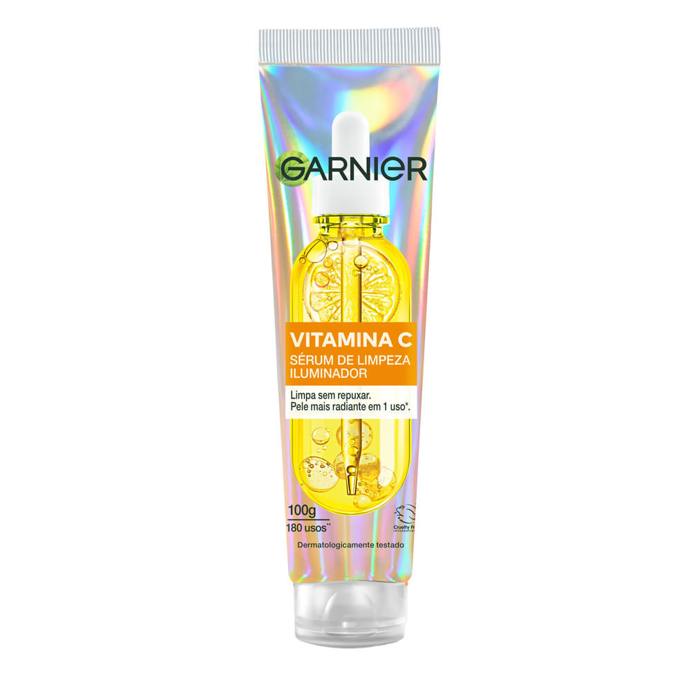 Sérum de Limpeza Iluminador Facial Garnier Vitamina C