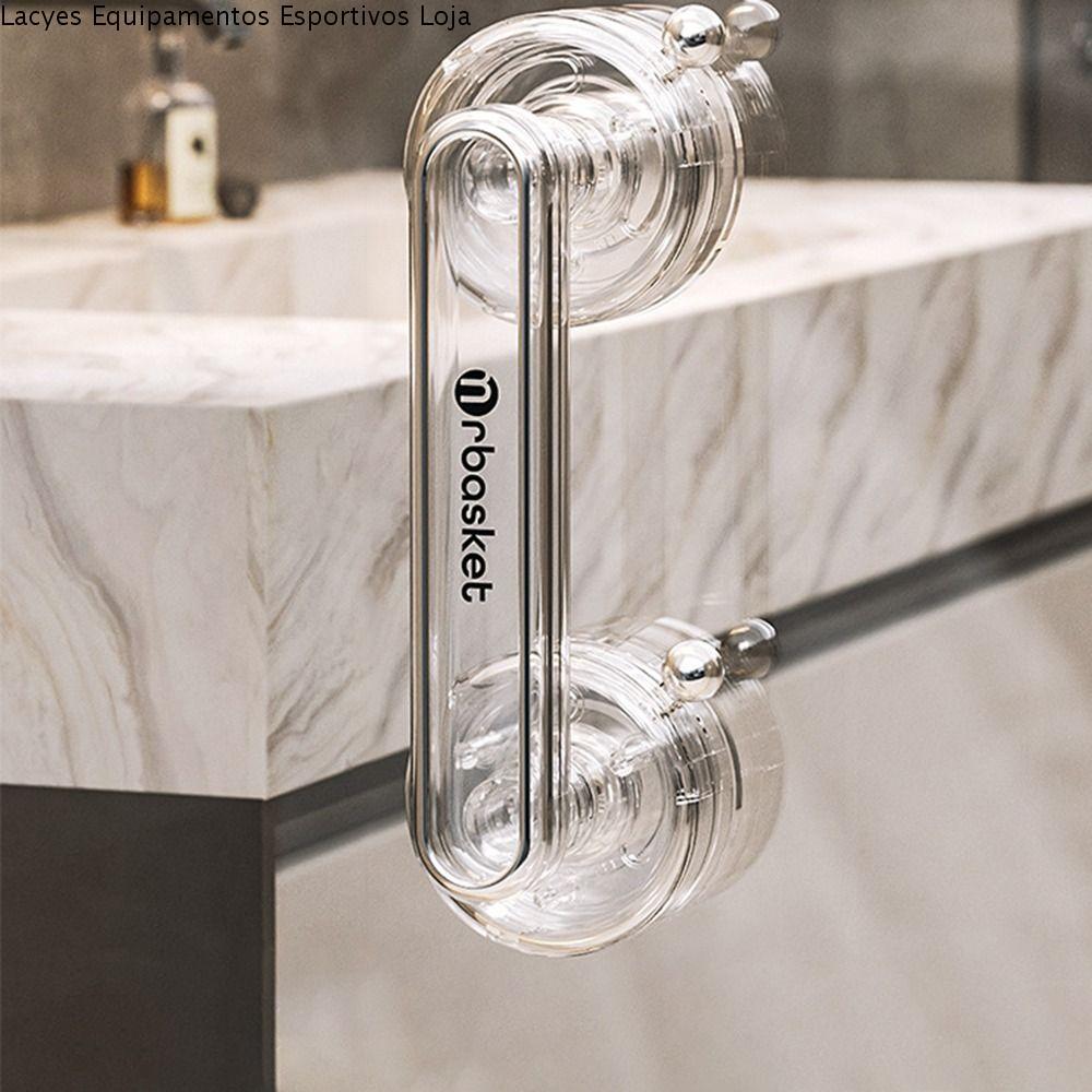 Maçaneta Da Porta Deslizante LACYES , Oferece Com Ventosa Antiderrapante E Aderência Segura , Corrimão De Vidro À Prova 