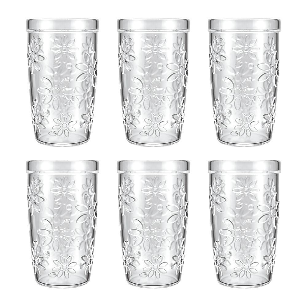Conjunto De Copos Sm Naturale 270ml, Vidro, 6 Peças - 1260.31