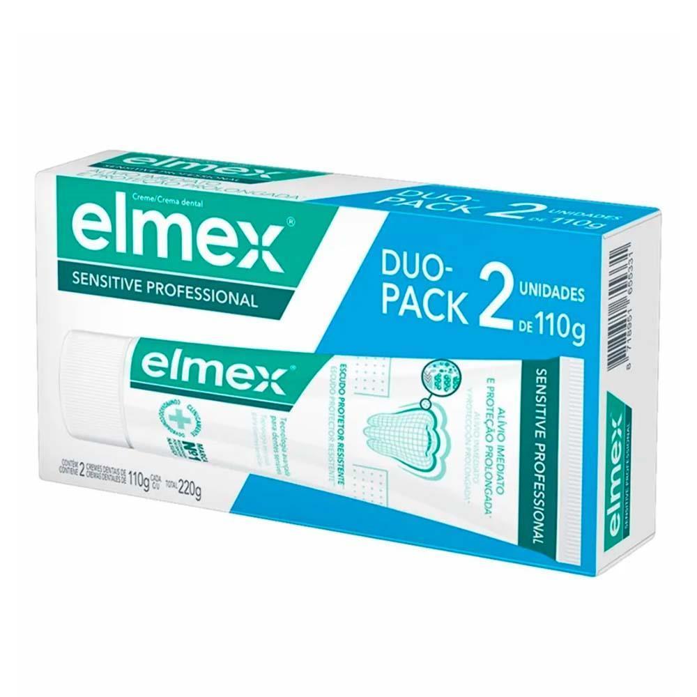 Elmex Sensitive Professional Creme Dental 110G 2 Unidades