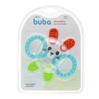 Chocalho Mordedor Buba Coelhinho Multi Texturas Silicone em Oferta na Shopee