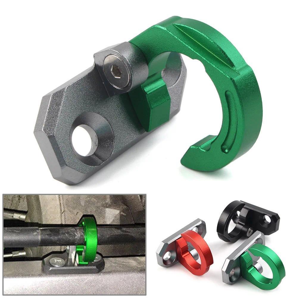 Braçadeira De Mangueira De Freio Traseiro Para Motocicleta CNC , Suporte De Linha De Cabo Oscilante Kawasaki KX 80 85 10