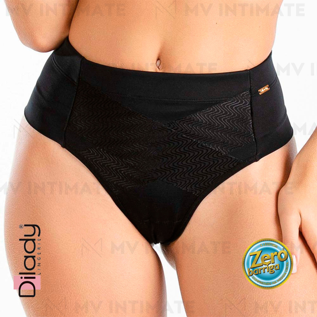 Calcinha Modeladora Fio Dental Zero Barriga Dilady 315220 em Oferta na Shopee