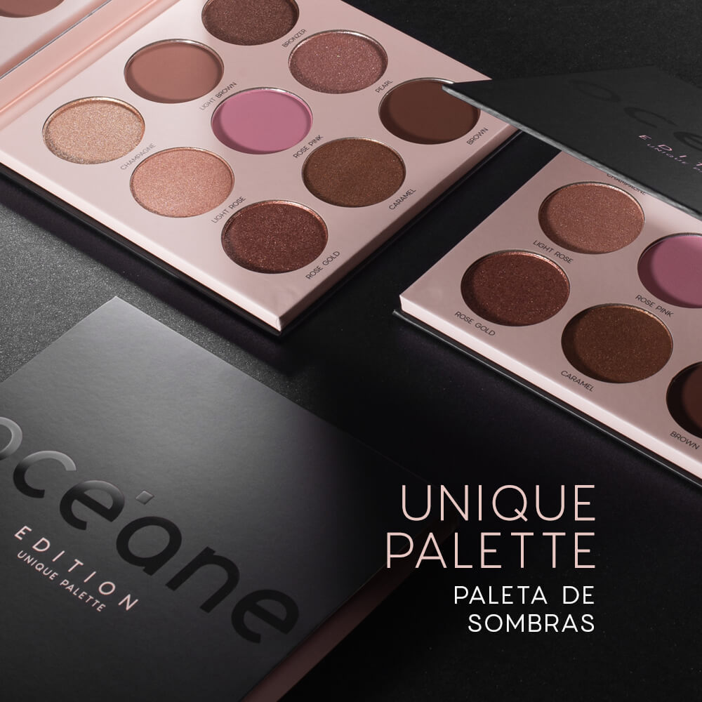Paleta de Sombras - Unique Palette Océane Edition 25g em Oferta na Shopee