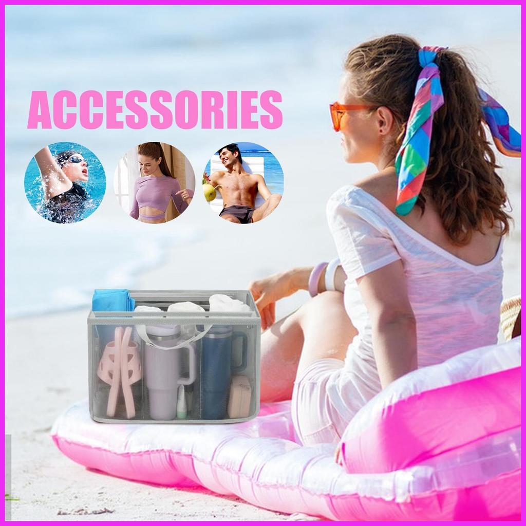 Sacola Organizadora Inserção Leve Grande Bolsa De Armazenamento Divisor Acessório Saco De Praia Para alpiert2br