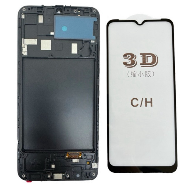 Tela Frontal Display C/aro A20 A205 Incell Premium + Pel 3D Envio Rapido