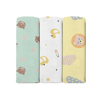 Cueiro Flanelado 3 Unidades 1,00 m x 80 cm Bercinho em Oferta na Shopee