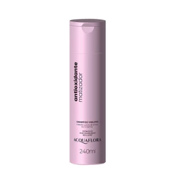 Acquaflora Antioxidante Secos ou Danificados - Shampoo Desamarelador 240ml