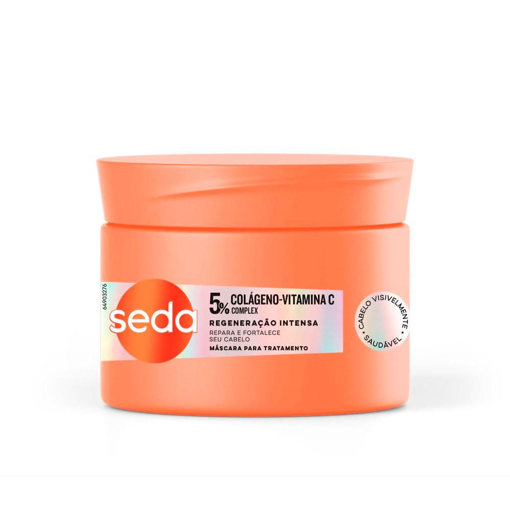Máscara de Tratamento Seda By Niina Secrets Colágeno + Vitamina C 300g em Oferta na Shopee