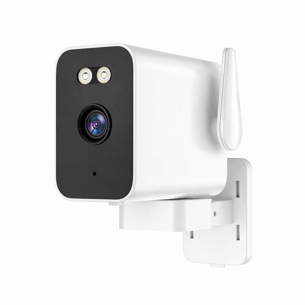 Câmera de Segurança WiFi Externa HD 1080P Visão Noturna Monitoramento por App Câmera IP