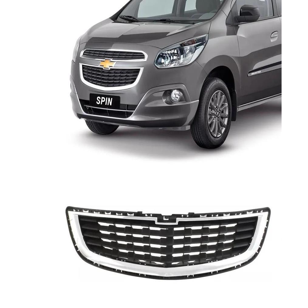 Grade Radiador Inferior Moldura Cromada Spin 2013 2014a 2018