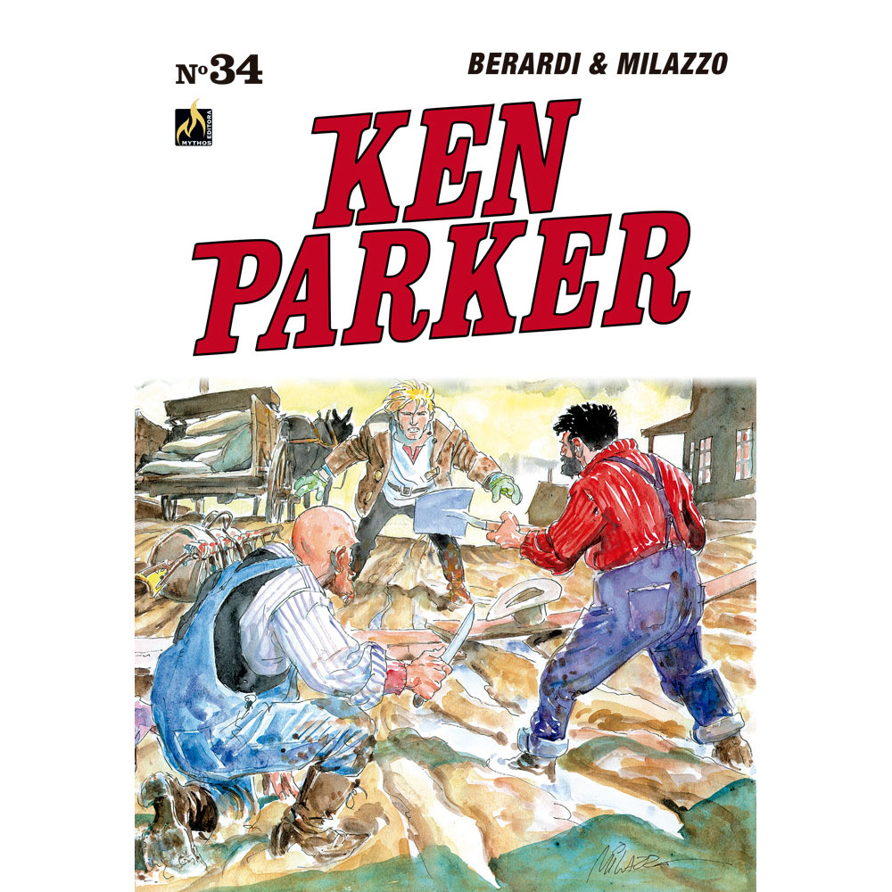 Capa do livro Comics - Ken Parker vol. 34 - Mythos Editora