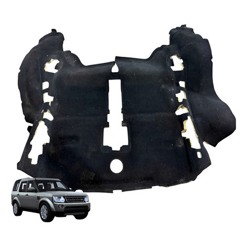 Carpete Tapete Traseiro Land Rover Discovery 4 2010/2016 Preto